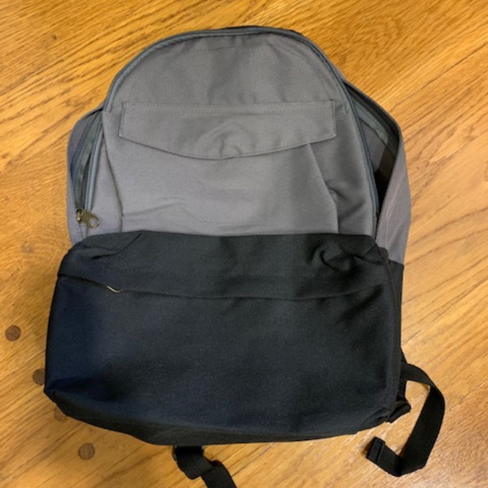 Levi's Gray & Black Backpack for School or Work NWOT